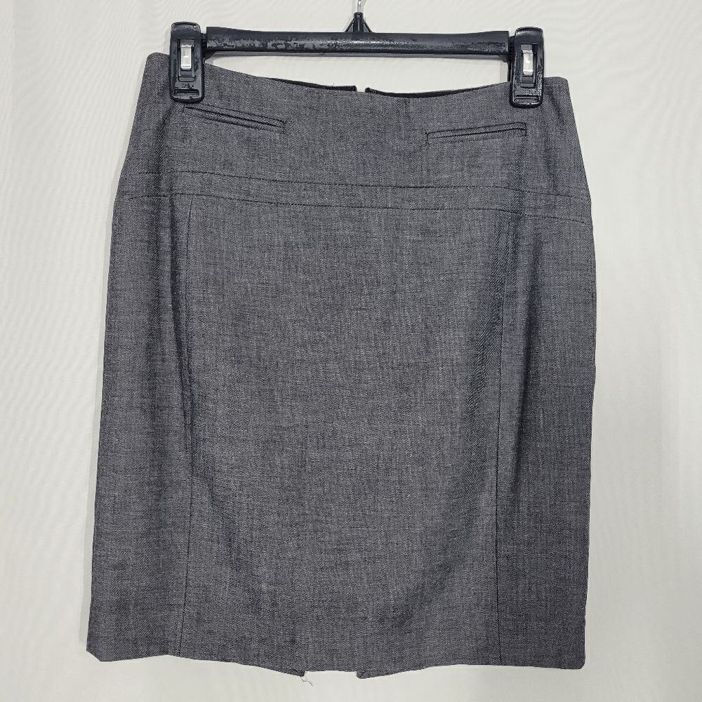 Express Heathered Black Pencil Skirt Size 0